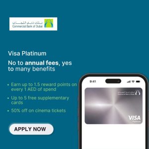 CBD visa platinum credit card- Refer n Rewards